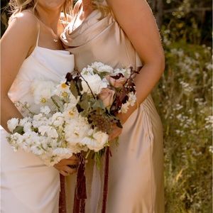 Revelry Skye Satin Dress